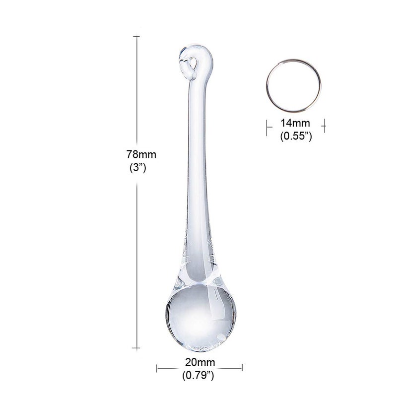 LONGWIN 20pcs 3inch Crystal Teardrop Chandelier Pendant Parts Wedding Party Christmas Tree Decorations Ornaments - Image 2